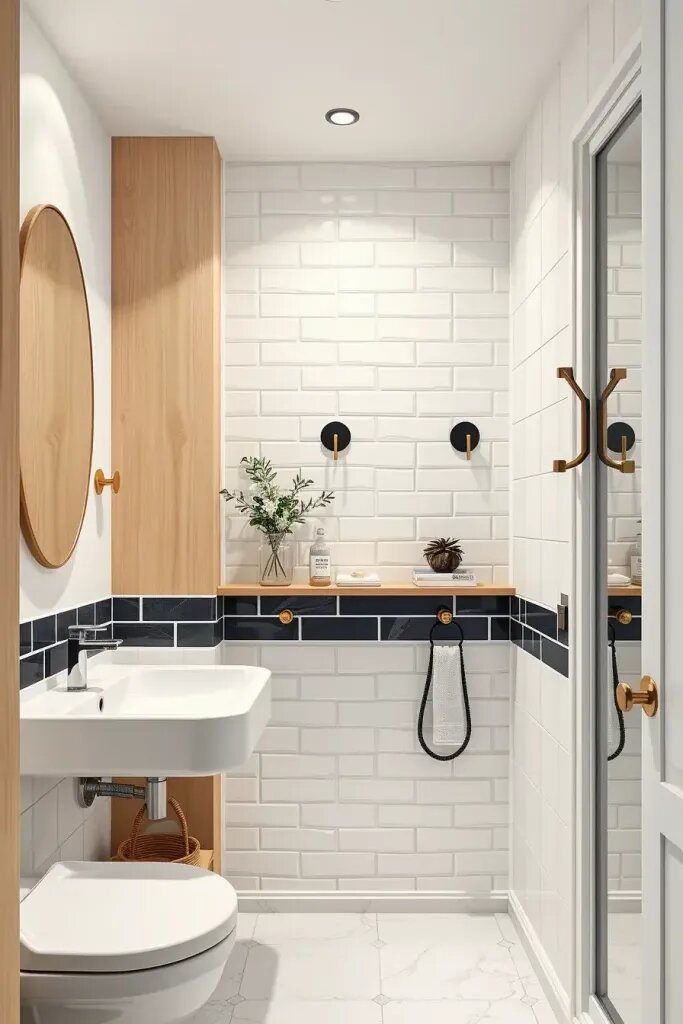 Minimalist Magic: Elevate Your Small Bathroom with 58 Elegant Decor Ideas 31