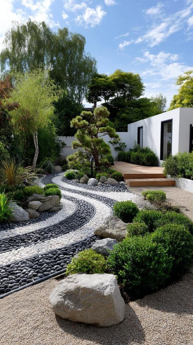 5. Minimalist black and white wave rock layout-1