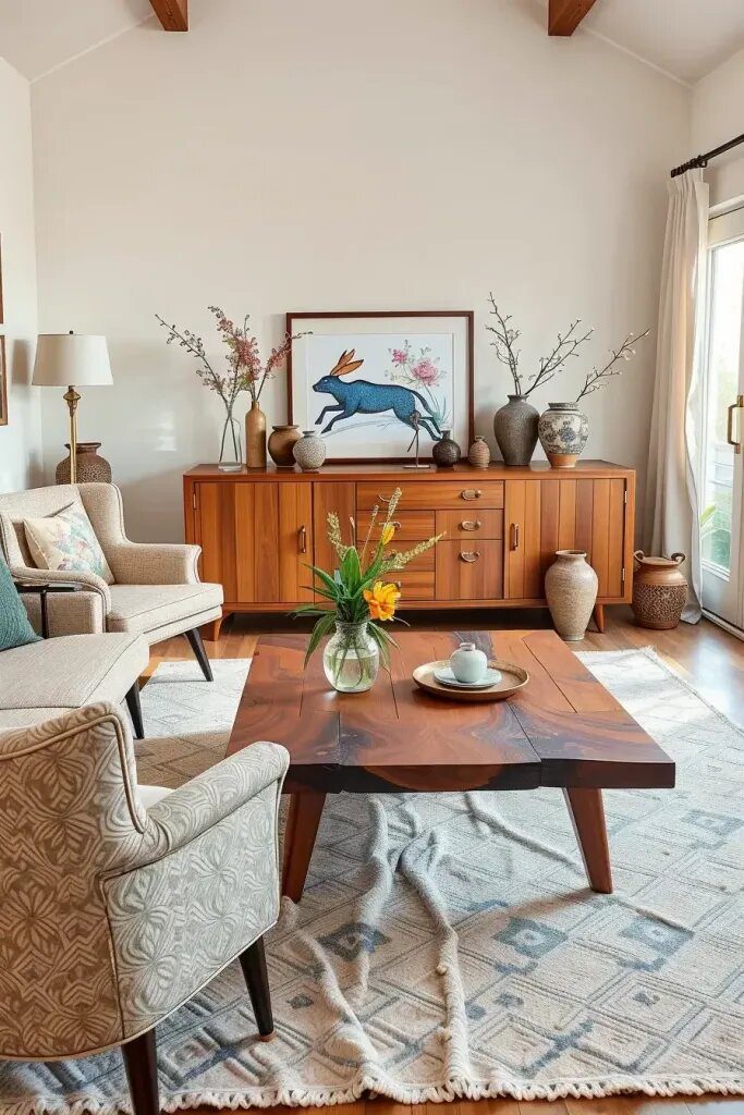 60 Modern Living Room Ideas with Vintage Accents 55 img r wZQL