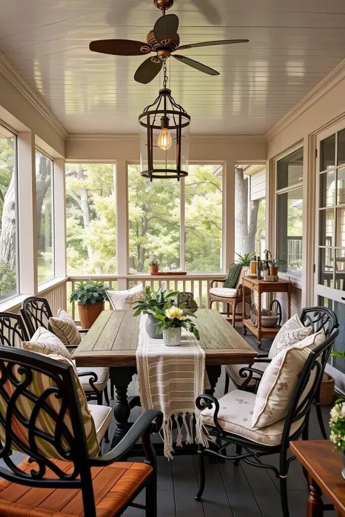 59 Stylish Screened Porch Designs 20