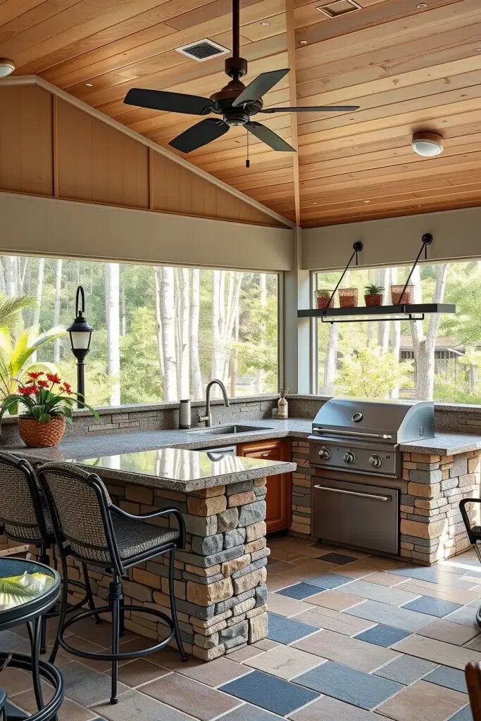 59 Stylish Screened Porch Designs 52