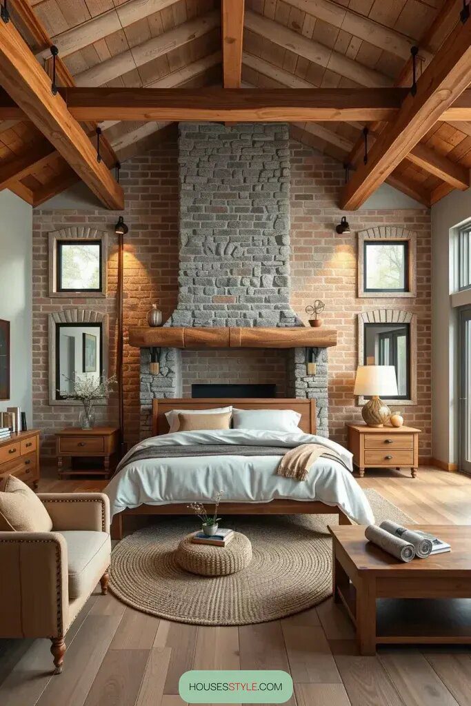 58 Modern Rustic Bedroom Ideas for Stylish Retreats 42 final img 2MytXObE4FjFeD2ArHp5