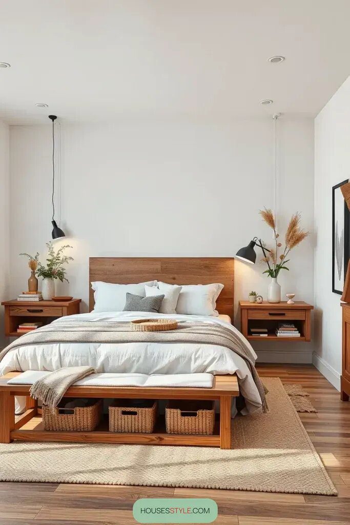 58 Modern Rustic Bedroom Ideas for Stylish Retreats 56 final img 3BE aNrgFomCksOFn1ID