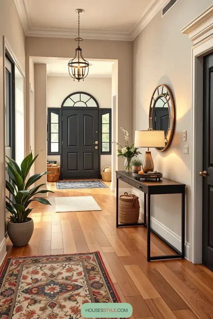 Unlock Your Home's Charm: 62 Stylish Entryway Designs 2