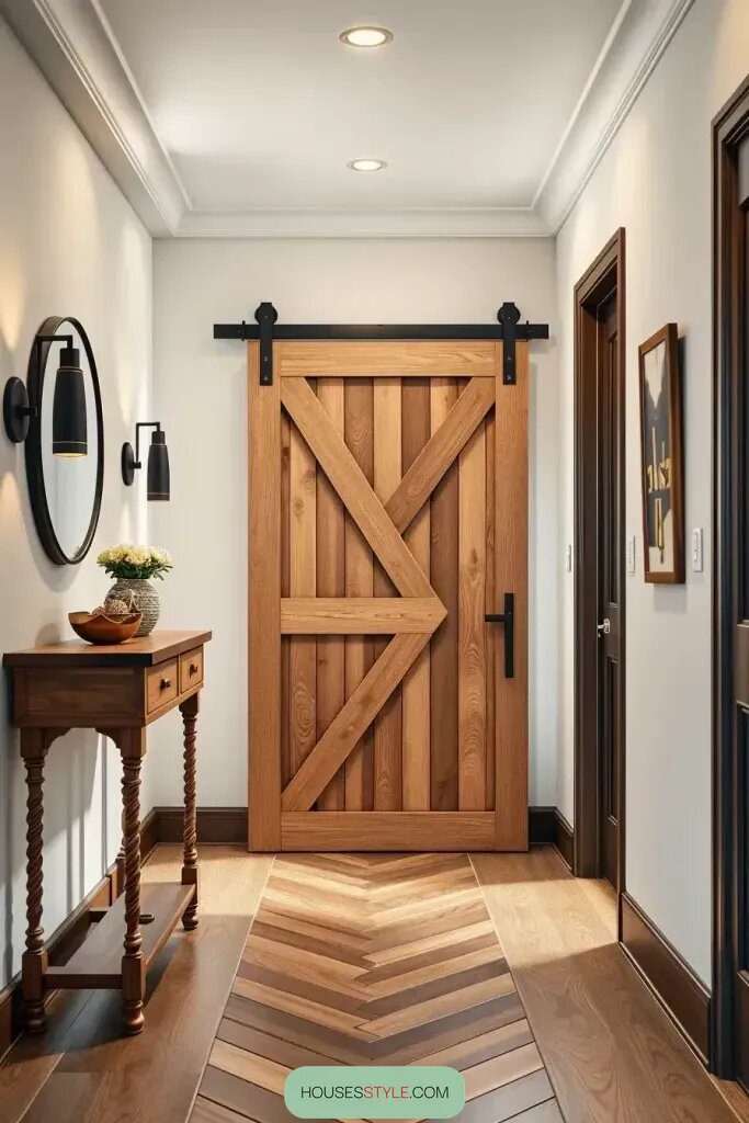 61 Rustic Hallway Ideas for a Welcoming Entryway 13 final img AF5ljEV3AFH57c04FAhfQ