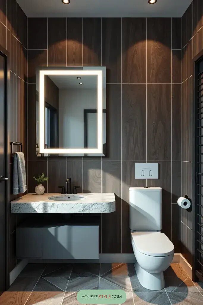 60 Wood Tile Ideas for Modern, Natural Vibes 4 final img Cwr ZEI