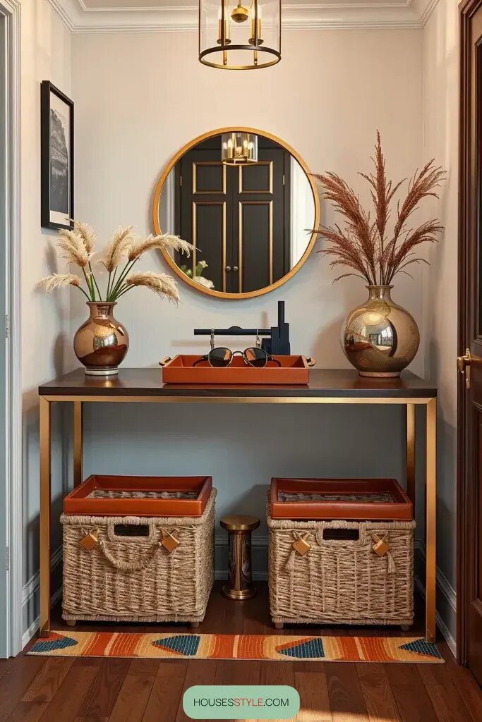 63 Stunning Hallway Furniture Ideas to Elevate Your Entryway 62 final img Cyz4F fXeTj3mtFSs68F