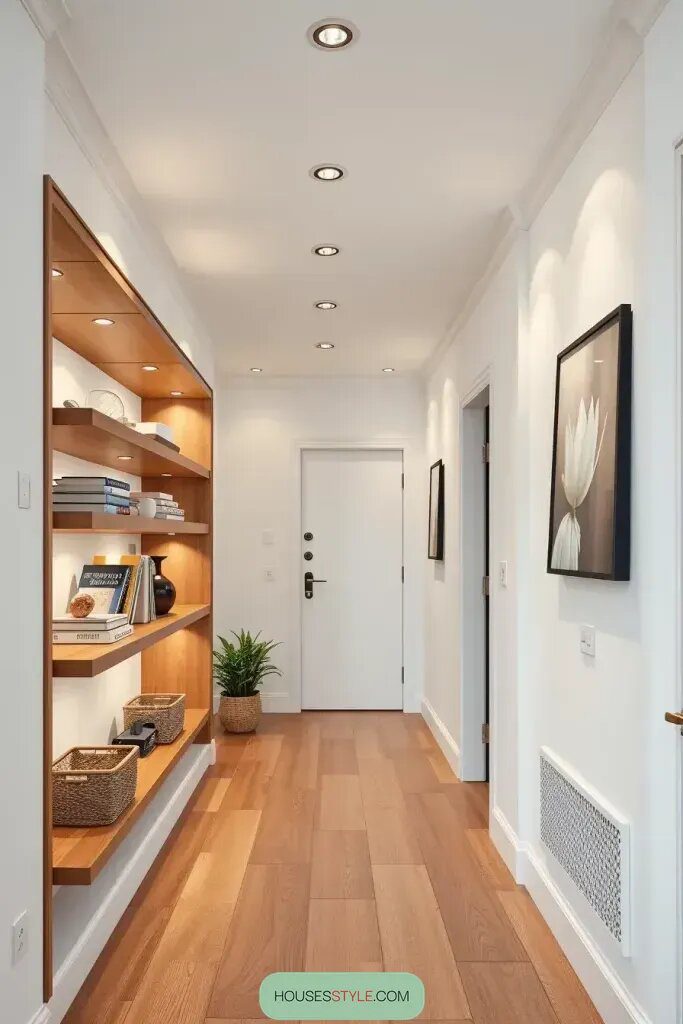 58 Minimalist Hallway Designs: Your Pathway to Elegance 46