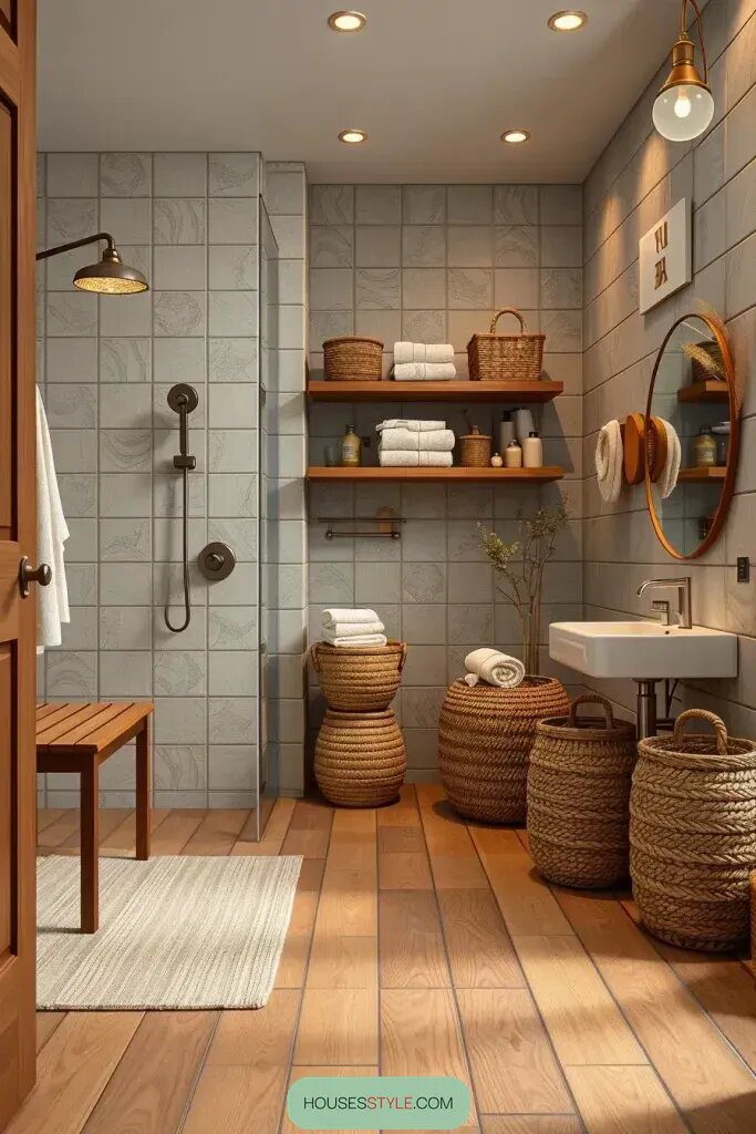 60 Wood Tile Ideas for Modern, Natural Vibes 30 final img UwXfuc2CdeDK6sDz t5RY