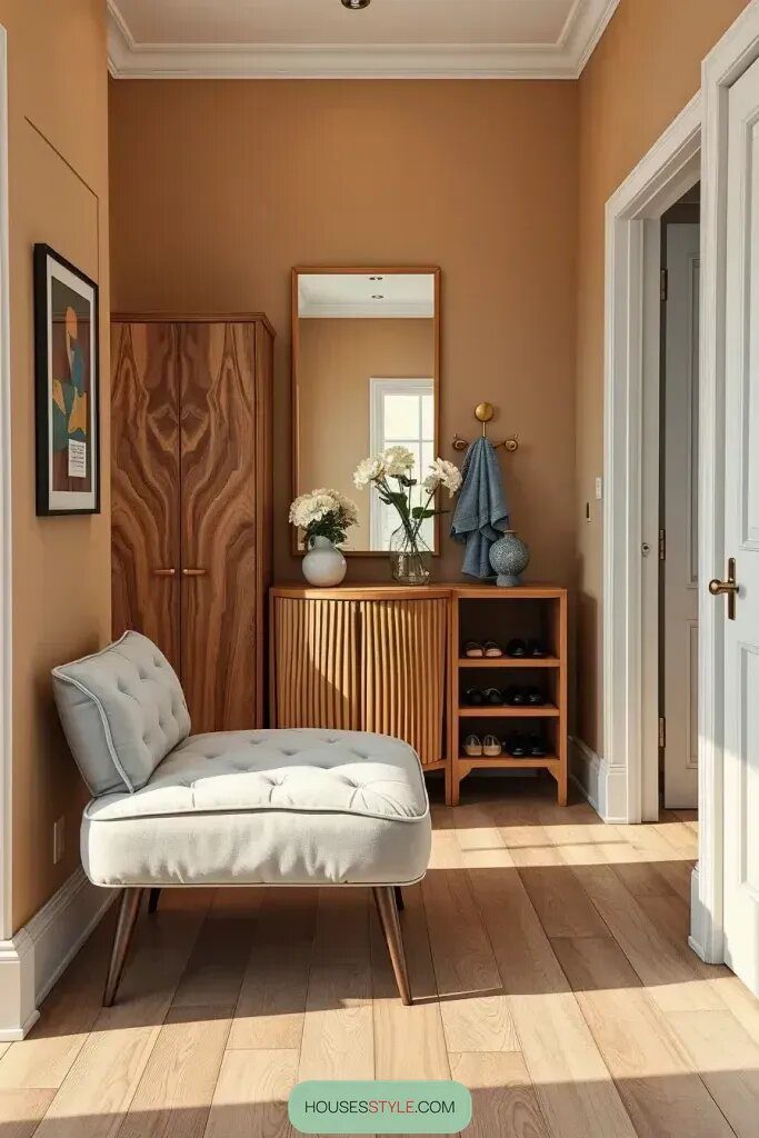 63 Stunning Hallway Furniture Ideas to Elevate Your Entryway 34