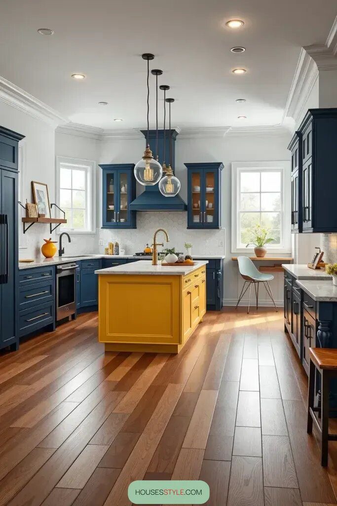 Revamp Your Kitchen with 59 Vibrant Yellow Cabinets Ideas 54 final img WC0glYMC96O6M5B G4j8