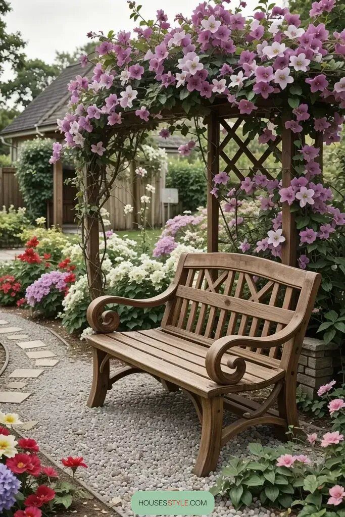 63 Stunning Garden Bench Ideas for a Stylish Outdoor Oasis 15 final img ZUesKEllZwet5YLRBaXXl