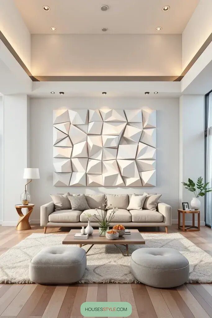 Living Room with 63 Stylish Above Sofa Wall Decor Ideas 16 final img al8fDMhLVnw9ftKS1dVt1