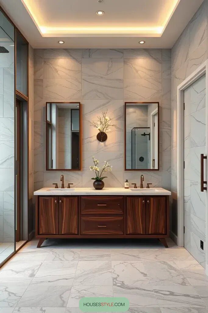 59 Stunning Master Bathroom Trends 34