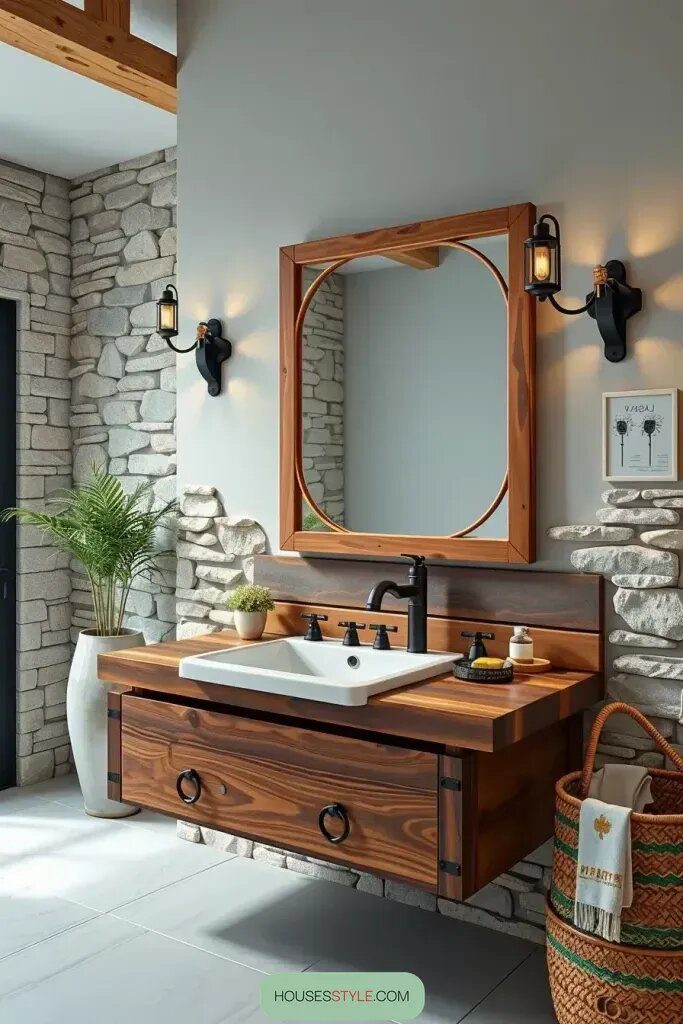 Revamp Your Bathroom with These 63 Chic Rustic Design Ideas 28 final img ekEqHdmzYgSRcHkPc7QZu
