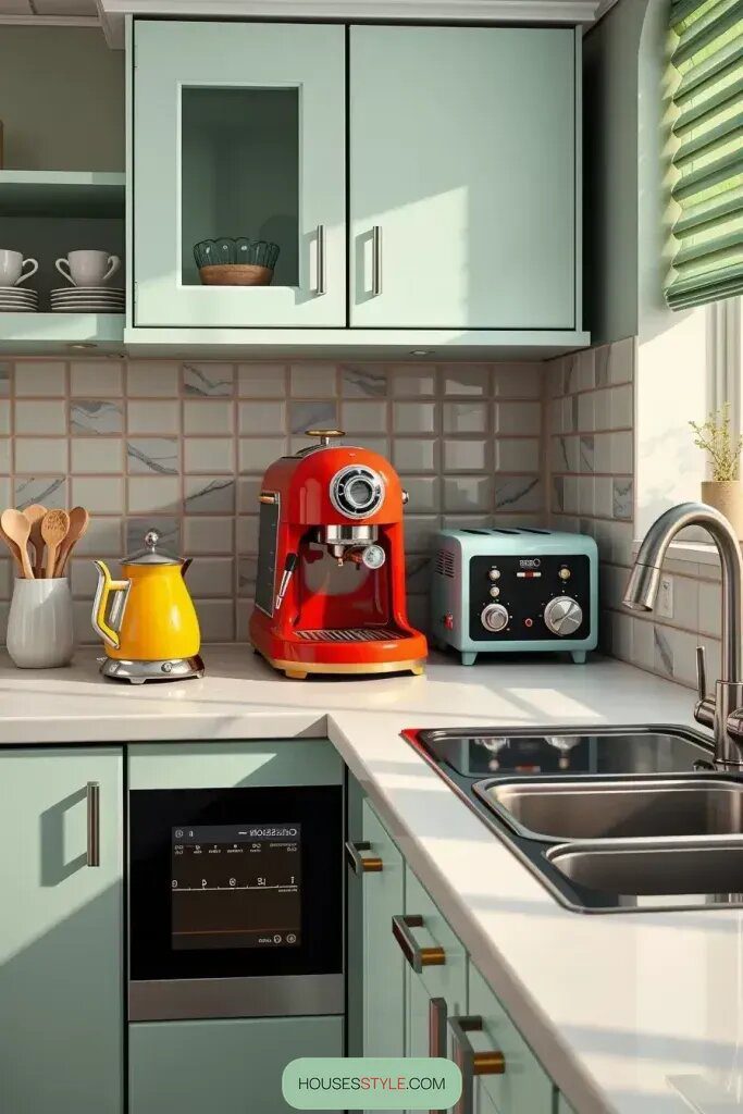 Revamp Your Kitchen: 65 Retro Elements for a Charming Vintage Vibe 46 final img fdz7M5I9ap6qsmfJb5aIn
