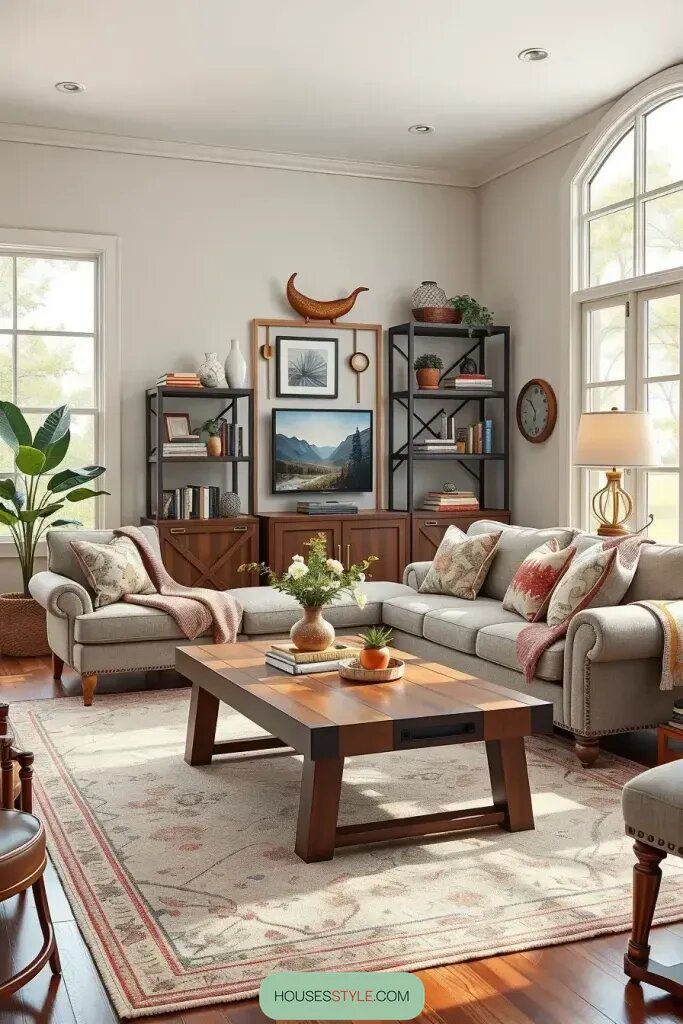 58 Family Room Furniture Ideas for Ultimate Comfort 45