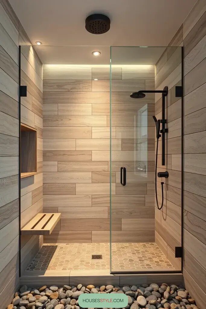 60 Wood Tile Ideas for Modern, Natural Vibes 8
