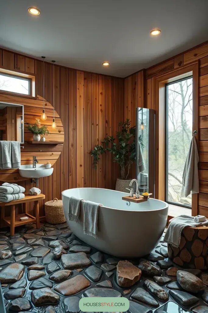 Revamp Your Bathroom with These 63 Chic Rustic Design Ideas 20 final img j9CXz yd70hOhC3pQtXGa