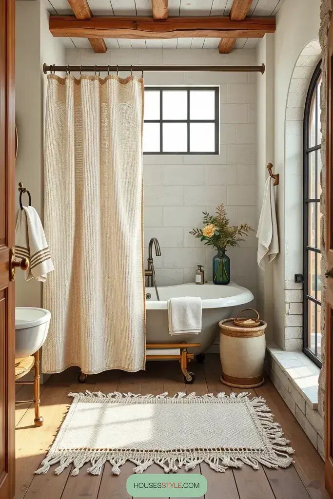 Revamp Your Bathroom with These 63 Chic Rustic Design Ideas 39