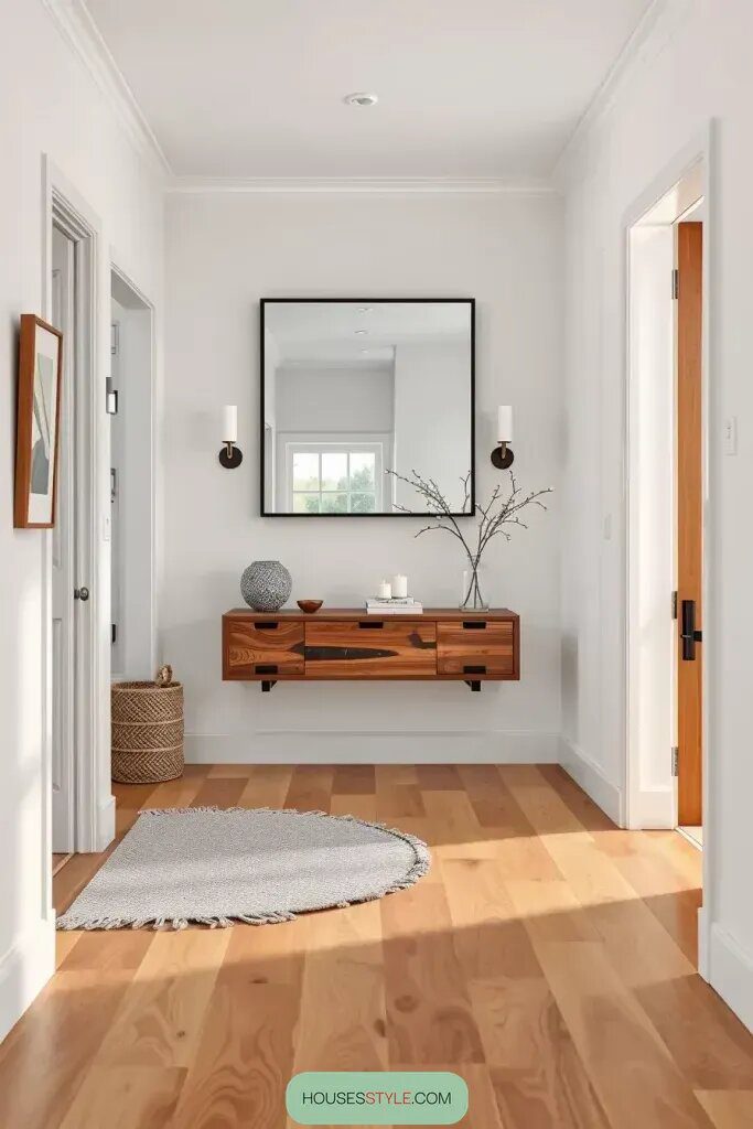 61 Rustic Hallway Ideas for a Welcoming Entryway 3 final img pXIlvpVZZDOMpdEve4IJz