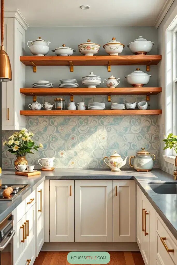 Revamp Your Kitchen: 65 Retro Elements for a Charming Vintage Vibe 31