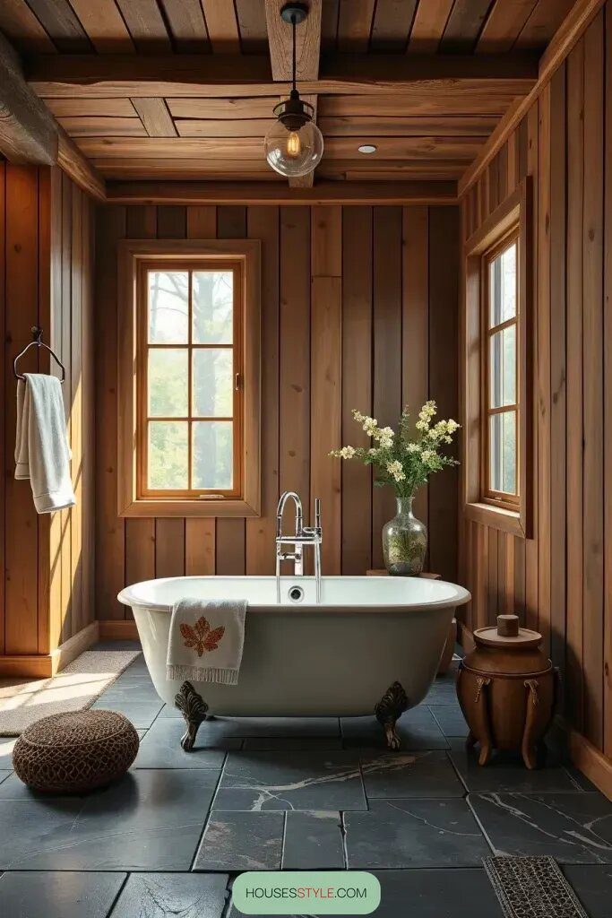 Revamp Your Bathroom with These 63 Chic Rustic Design Ideas 14 final img tLNcmNEDup59T2b3fnDTn