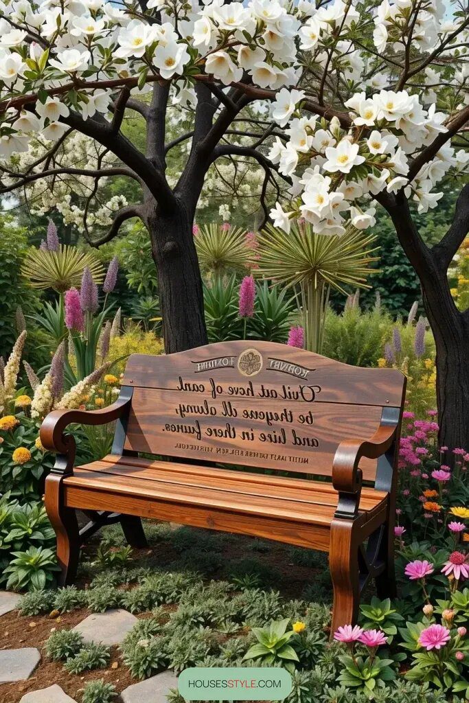 63 Stunning Garden Bench Ideas for a Stylish Outdoor Oasis 59 final img uQGmHEgQsIZNKuK30si4V