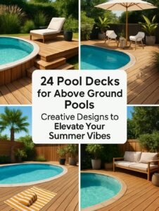 24 Inspiring Pool Deck Designs