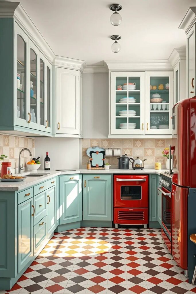 Revamp Your Kitchen: 65 Retro Elements for a Charming Vintage Vibe