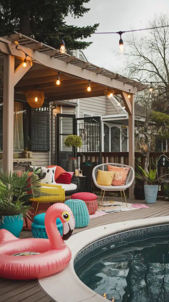 28 Stylish Above Ground Pool Deck Ideas 11 img KMg9WilJP9N2 f 2fiDW