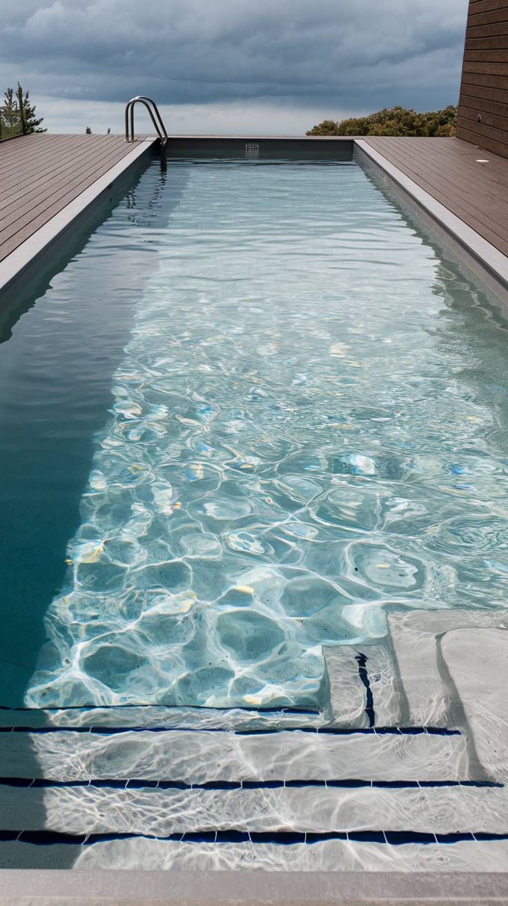 20 Pool Designs That Will Make a Splash in Your Outdoor Space 18 17. Deep Concrete Pool