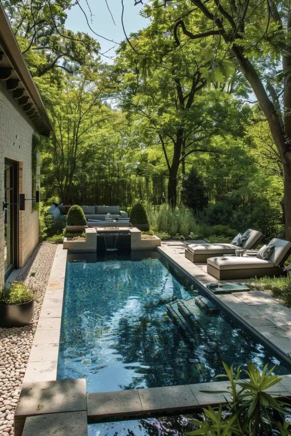 25+ Modern Backyard Pool Designs for Chic Style 14 img 5CPoAS4 18Frpe 3 Gub