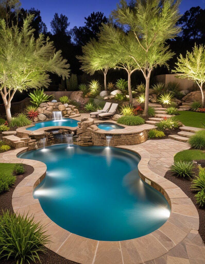 43 Stunning Modern Pool Designs for Your Backyard 31