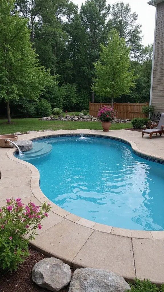 15 Stunning Semi Inground Pool Ideas That Will Transform Your Backyard into a Paradise! - 10. Elegant Raised Pool