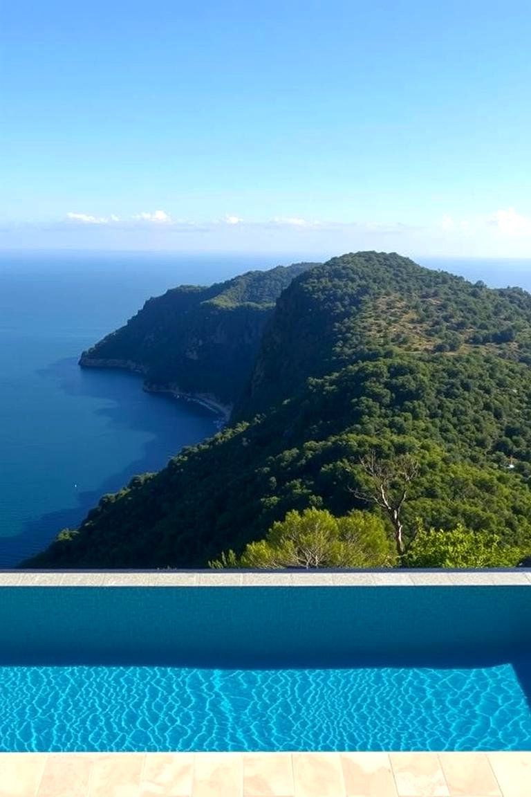 Luxurious Infinity Plunge Pool over Natural Landscape - 22 Plunge Pool Ideas