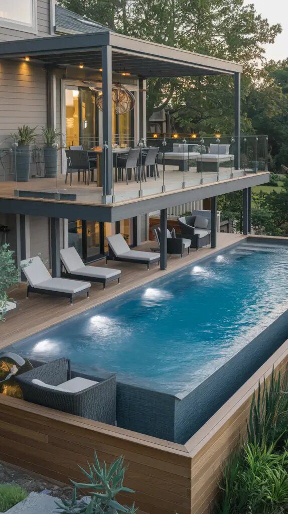 28 Stylish Above Ground Pool Deck Ideas 45 img FwyOv53lUNRa4B0 MWSwM