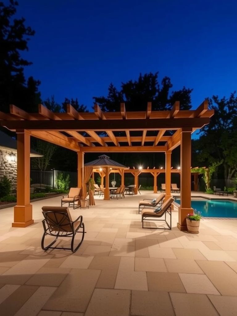 11 Wow-Worthy Above Ground Pool Deck Ideas 8 Pergola Covered Deck