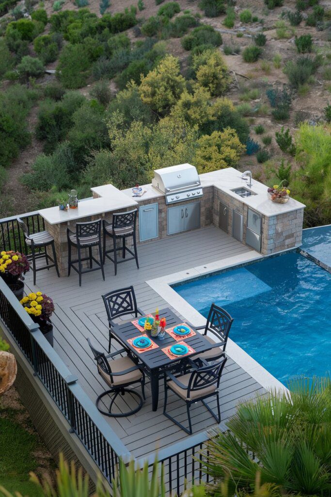 21 Above Ground Pool Deck Ideas 10 img RuIFftxtvfI to75fGHyl