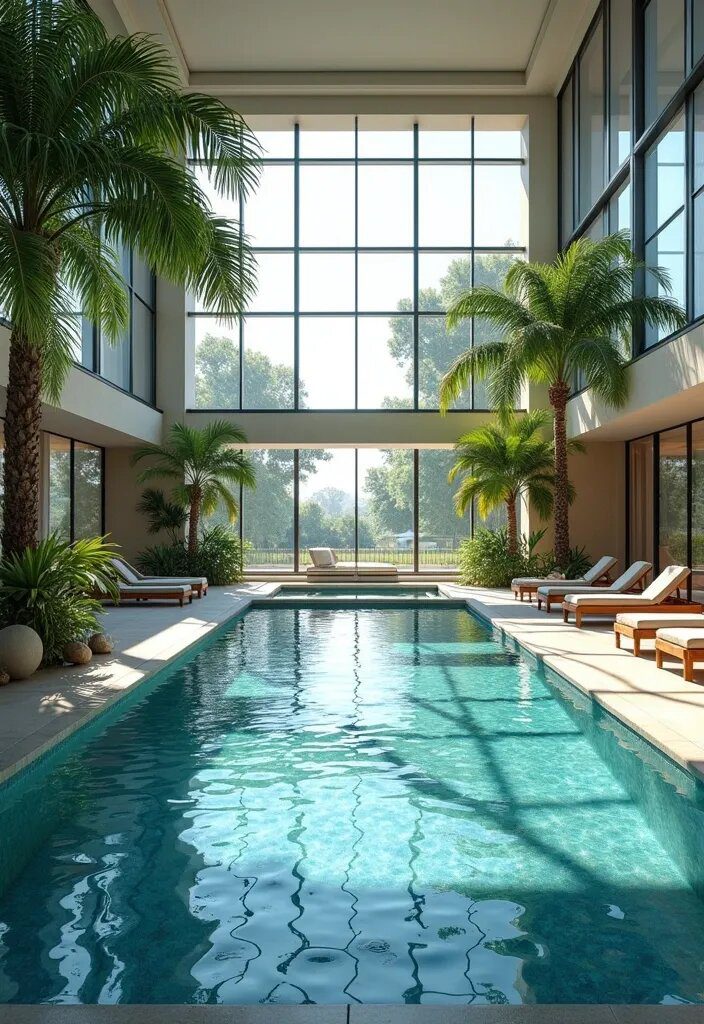 15 Stunning Luxury Pool Designs 6 15 Stunning Luxury Pool Designs That Will Transform Your Backyard Into an Oasis! - 5. Indoor Pools: Luxury All Year Round
