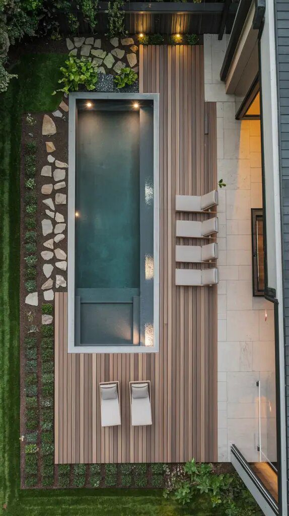 28 Stylish Above Ground Pool Deck Ideas 40