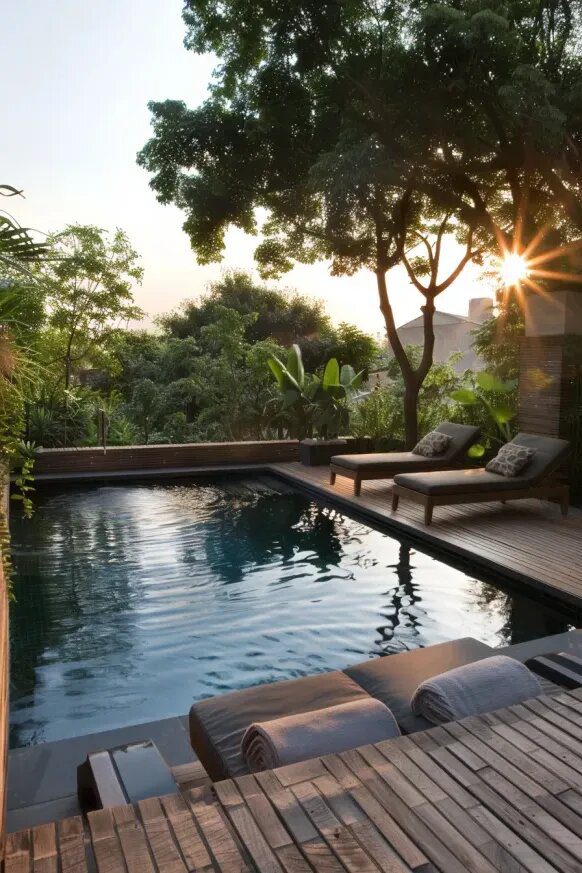 25+ Small Backyard Pool Ideas 17