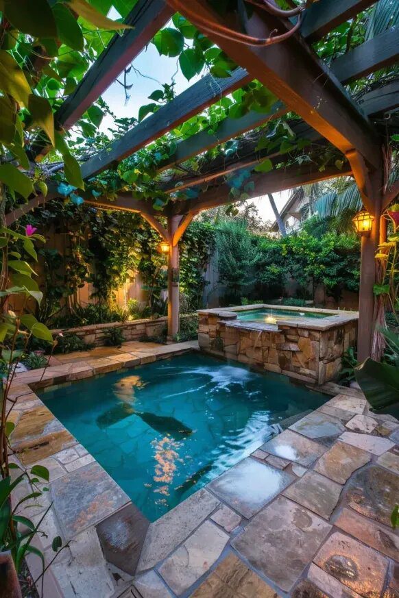 25+ Small Backyard Pool Ideas 9 img XOfHH2zJoNVg9SXs5L7Vs
