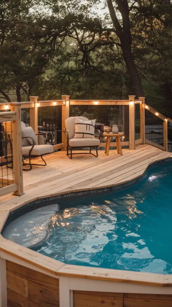 28 Stylish Above Ground Pool Deck Ideas 4 img tkP9Id1 USv7tTJwhrlN