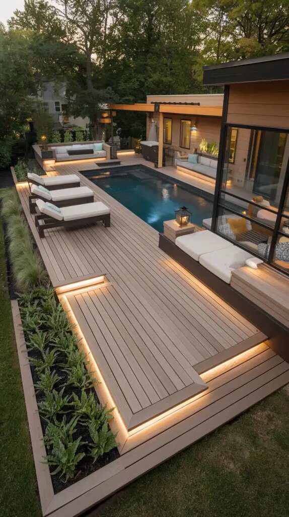 28 Stylish Above Ground Pool Deck Ideas 2 img gJQ2VVBCLzzNmumwUQL 2