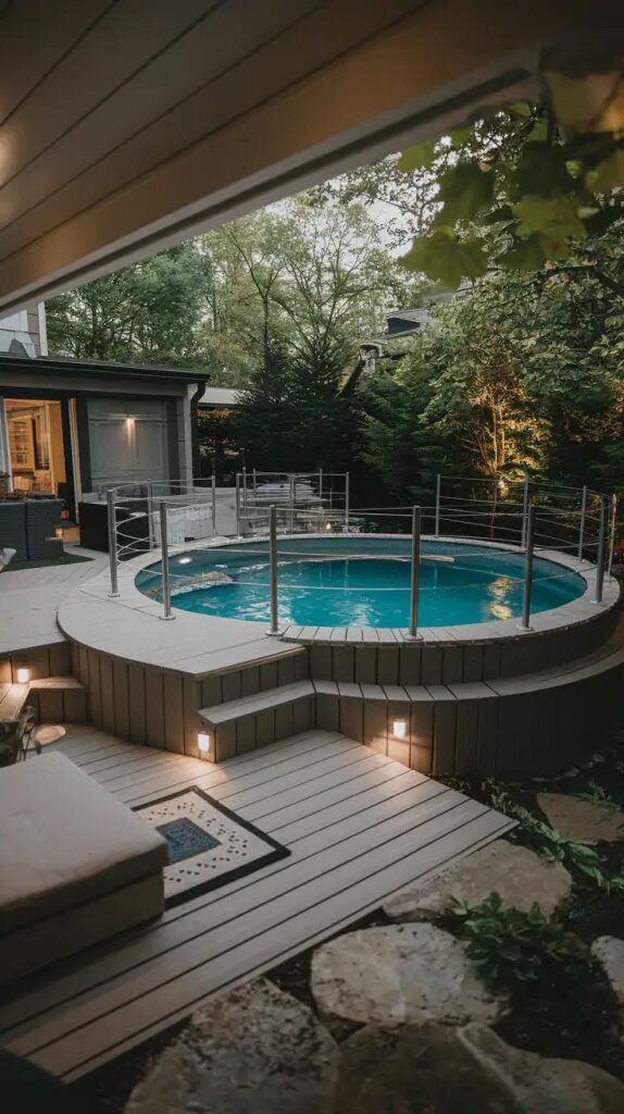 28 Stylish Above Ground Pool Deck Ideas 39 img hv iw3e7X87RNiQOIuqV0