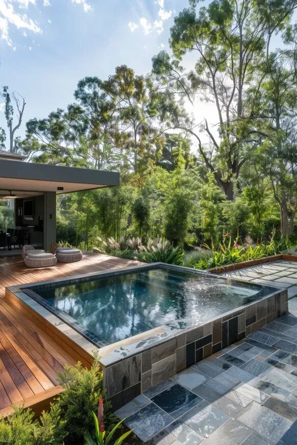 25+ Stylish Semi Inground Pools for Your Landscape 18 img mOcIEa1tb