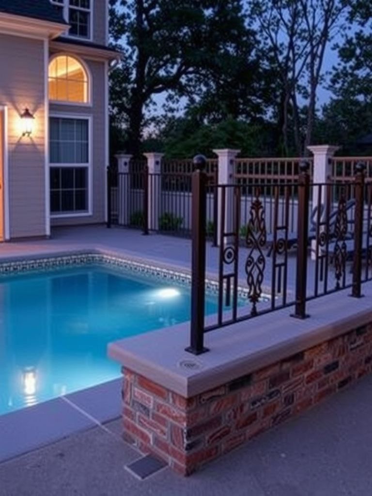 11 Wow-Worthy Above Ground Pool Deck Ideas 9 Decorative Railings