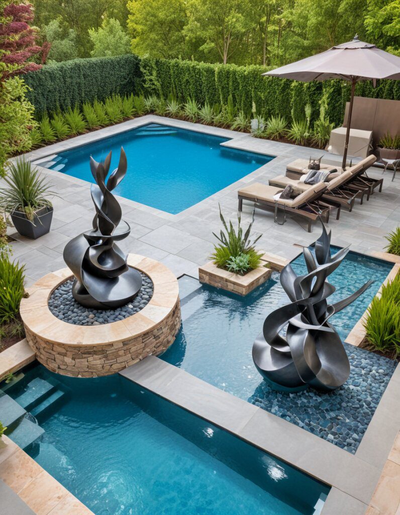 47 Outdoor Pool Area Ideas 37 img o UJPdK5 jesXd5EOaYAU