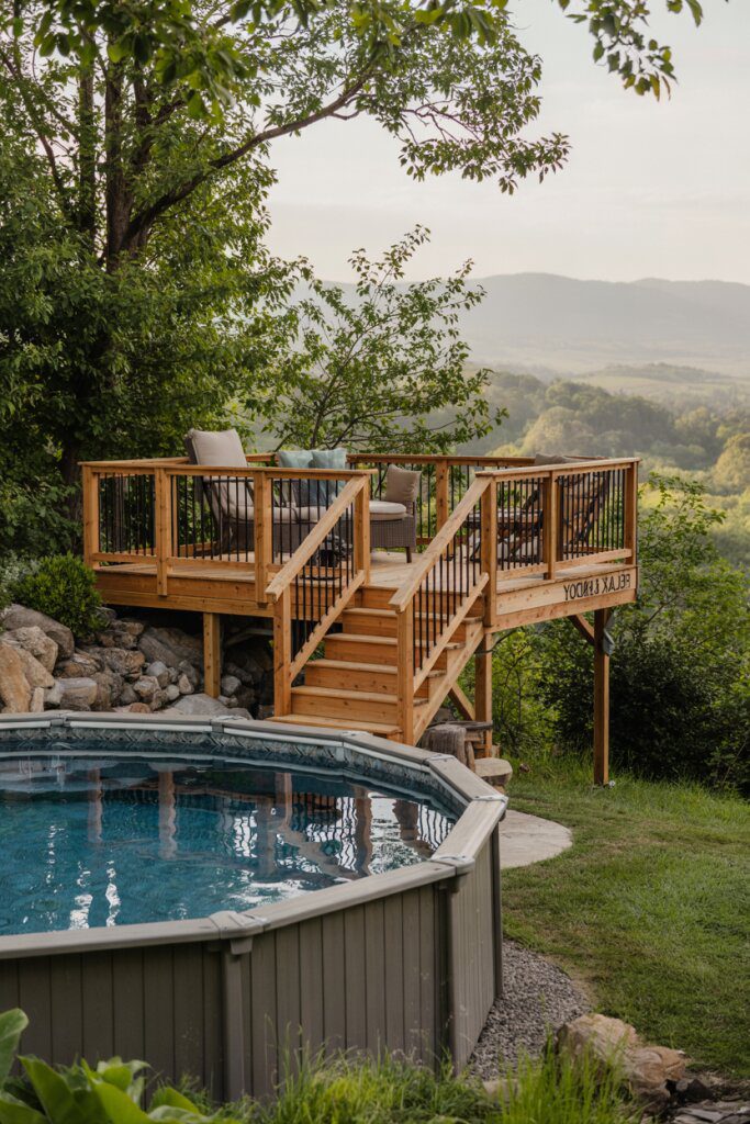 23 Creative Above Ground Pool Deck Ideas for 2025 13 img oy3Of6RCUhjoX mZa0ckF